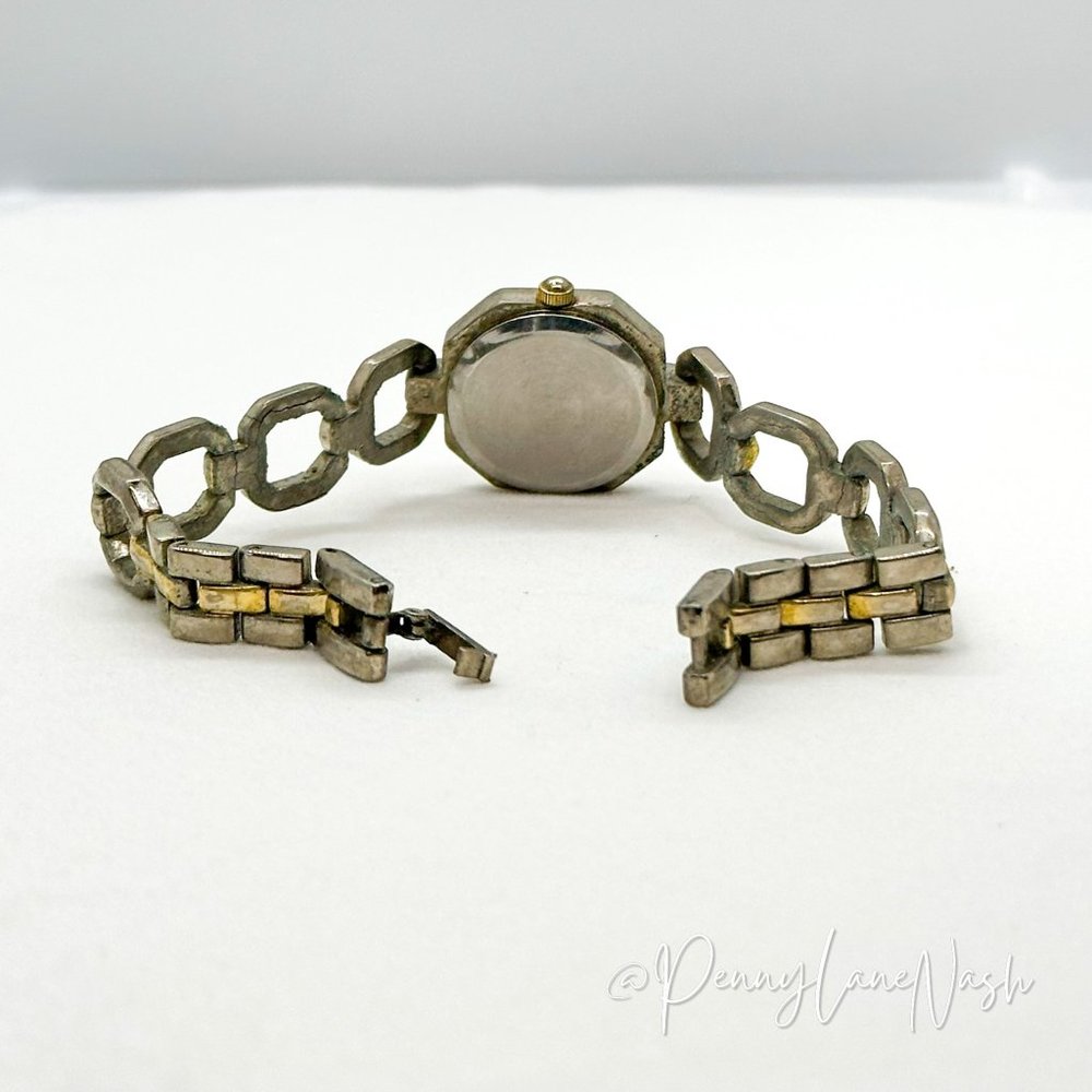 Polini Two Tone Quartz Clip Watch - Picture 4 of 6